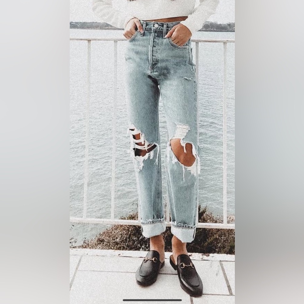 AGOLDE 90’s mid loose fit jeans
size 23 
worn a few times
great condition